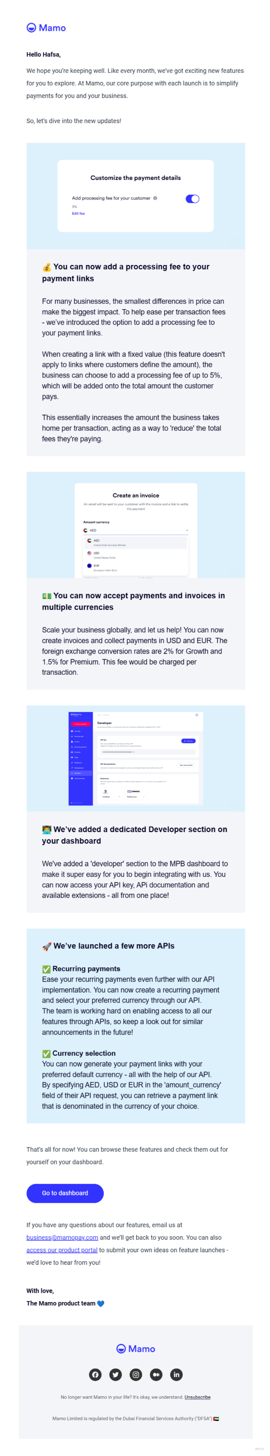 Email preview