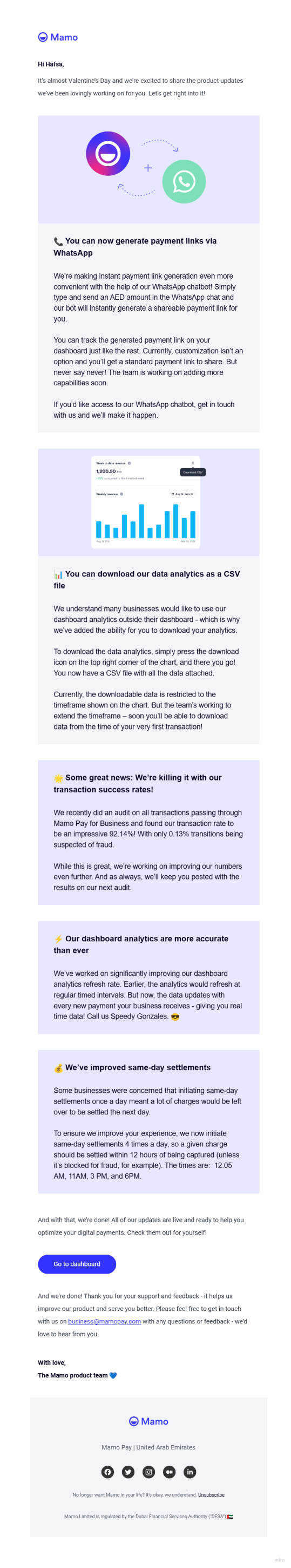 Email preview