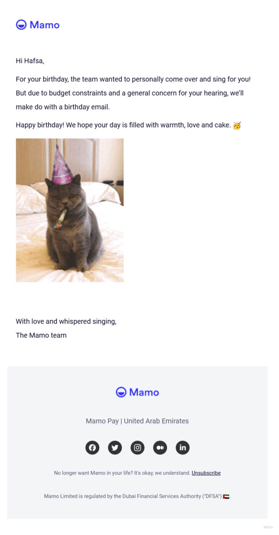 Email preview