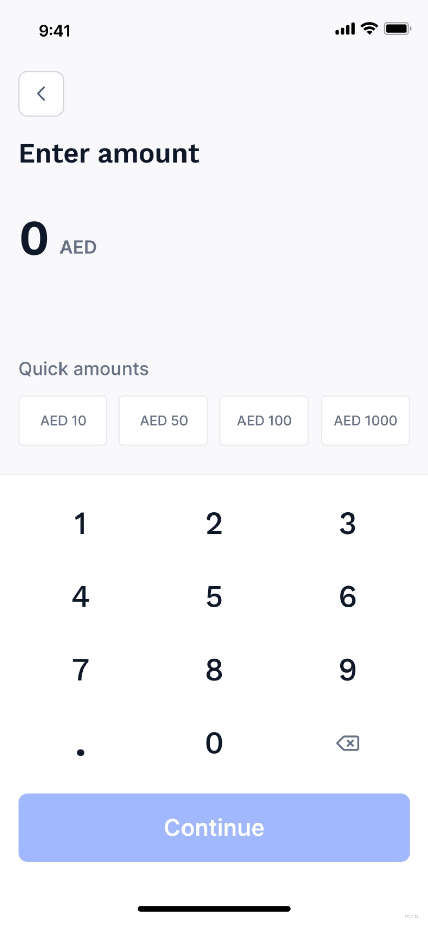 Enter Amount